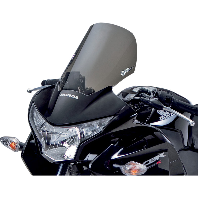 Zero Gravity Sport Touring Windshield - 23-443-02 Honda CBR250R 2011-2013