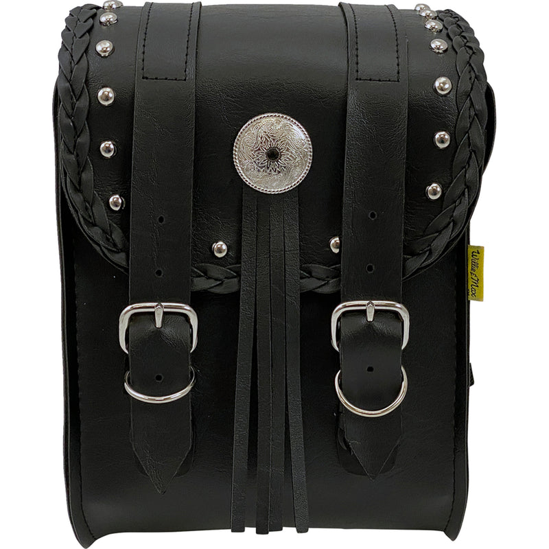 WILLIE & MAX LUGGAGE 3503-0028 58431-00 Warrior Sissy Bar Bag black