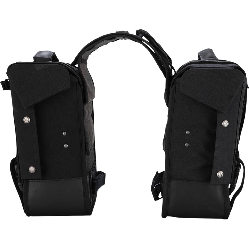 BURLY BRAND 3501-1419 B15-1002B Throw-over Saddlebag black