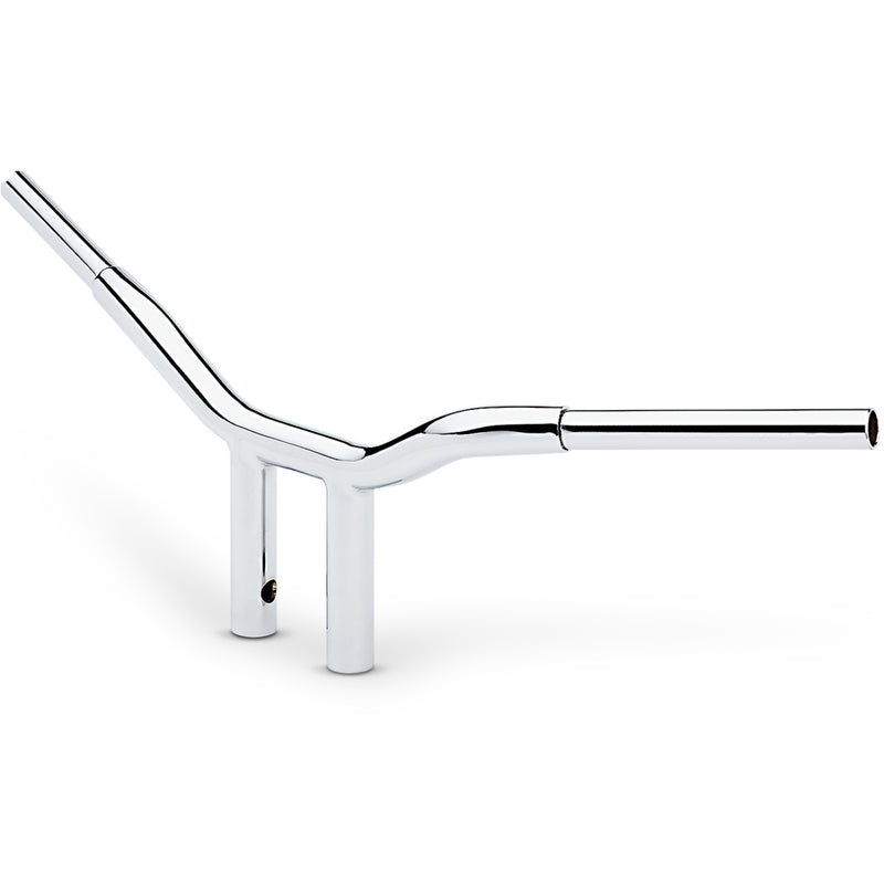LA CHOPPERS 0601-4926 LA-7337-08 Kage Fighter Welded Straight-Riser Handlebar - One Piece - 8" - Chrome