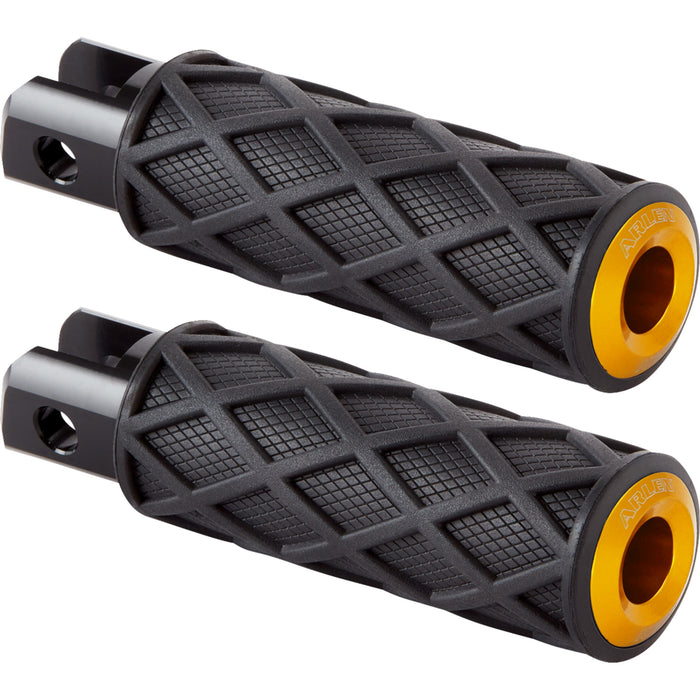 ARLEN NESS 1620-2677 400-057 Diamond Footpegs - Driver - Gold