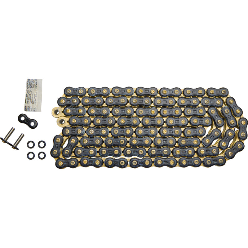 THREED 1223-0566 525Z3D-120KG 525 Z Chain 525 Z - Chain - 120 Links - Black/Gold
