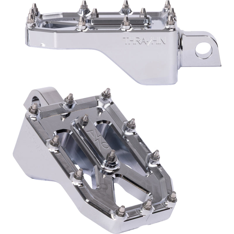 Thrashin Supply Co. Aggressor Footpegs - TSC-2022-3-D For Harley Motorcycles 1972-2025