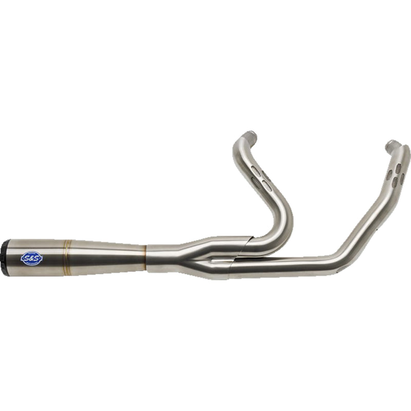 S&S Cycle Diamondback 2-Into-1 Exhaust System - 550-1000 For Harley Touring 2017-2026