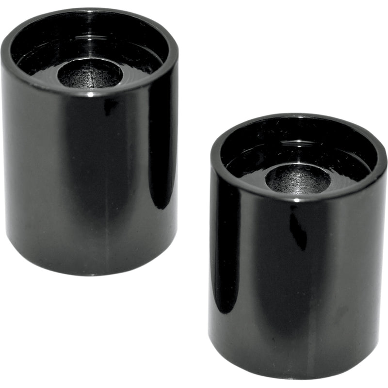 LA CHOPPERS 0602-0459 LA-7413-02B Handlebar Riser Extension Riser Extensions - 1-1/2" - Black