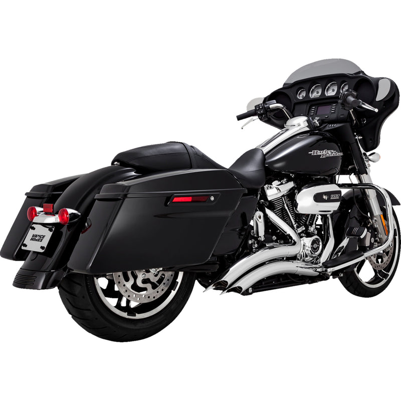 Vance & Hines Big Radius 2-Into-2 Exhaust System - 26373 For Harley Touring 2017-2025