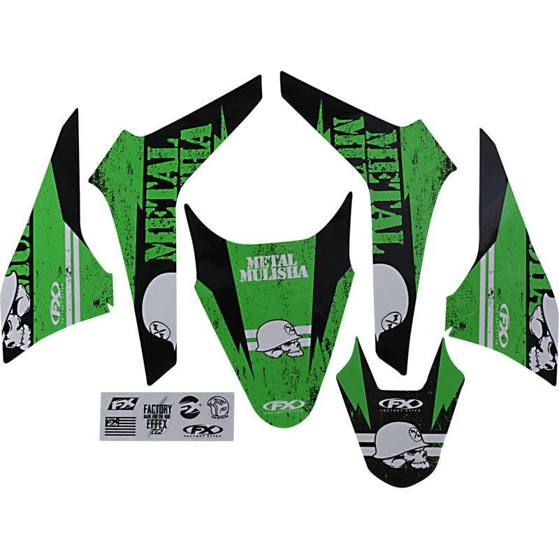 Factory Effex 2020 Graphic Kit - 23-11112 Kawasaki 110 / 110R 2010-2024