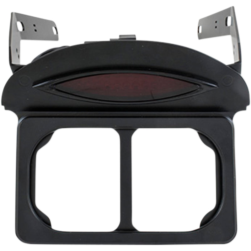 Paul Yaffe Bagger Nation License Plate Holder - PYO:LPF-M8FB-SB For Harley Softail 2018-2020