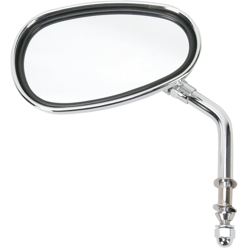 EMGO 0640-0336 20-86837 Die-Cast Custom Mirror — Standard Mini Cruiser Mirror