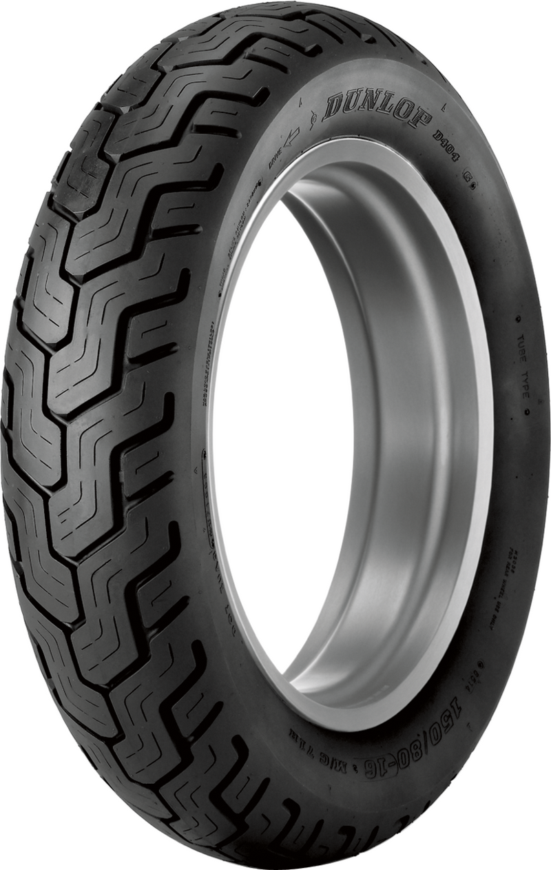 DUNLOP 0306-0006 45605612 D404 Tire — Rear 150/80-16