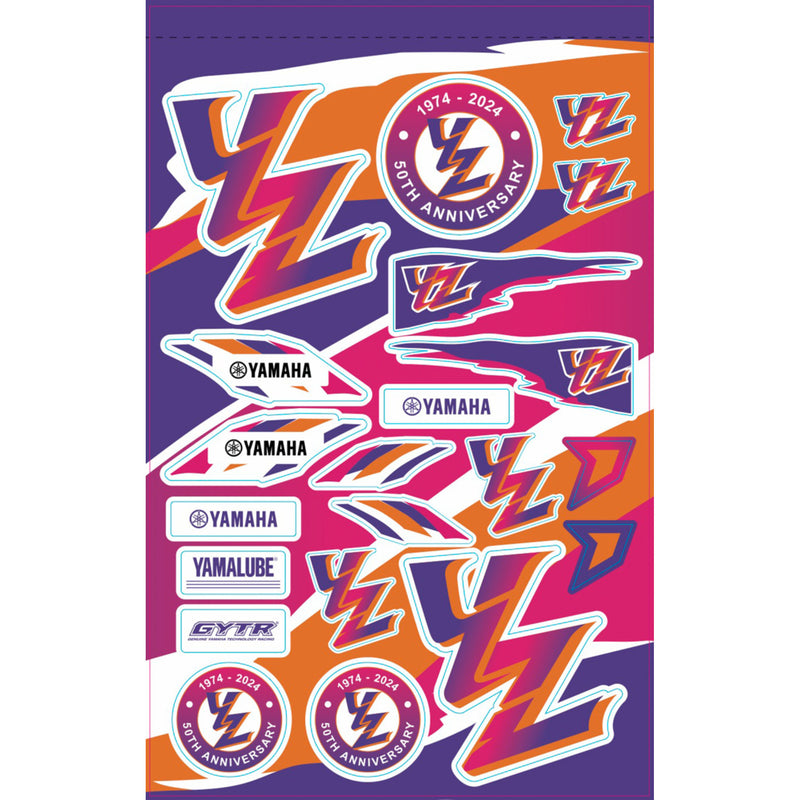 D'COR VISUALS 4320-2598 40-50-103 Decal Sheet yamaha retro
