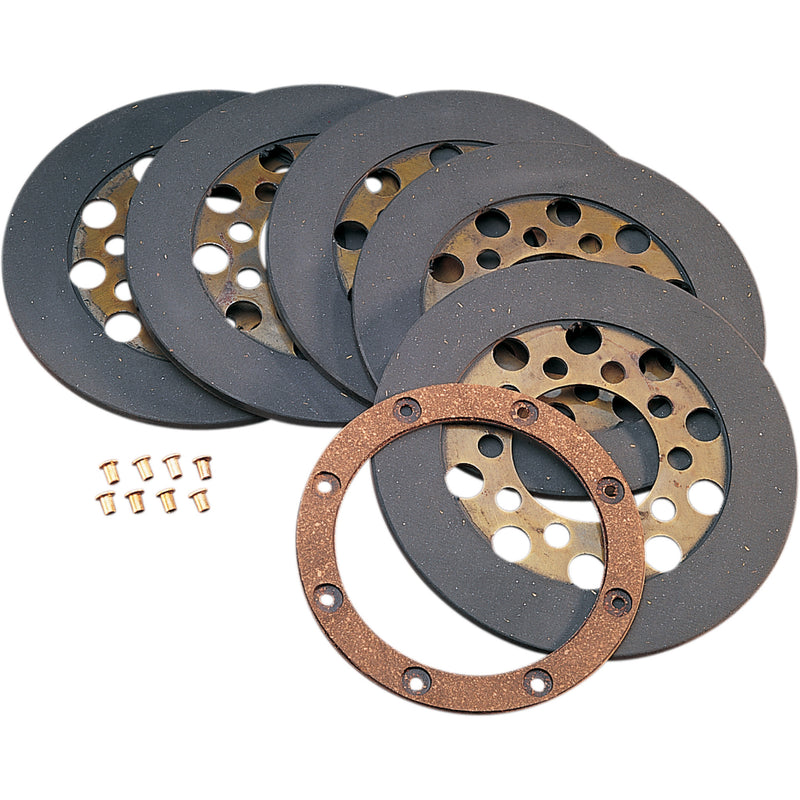 Drag Specialties Friction Plate - DS-223735 For Harley Motorcycles 1968-1984
