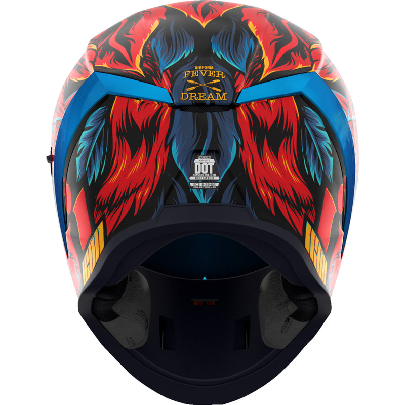 ICON 0101-16100 Airform™ Fever Dream Helmet Airform™ Helmet - Fever Dream - Blue - XS