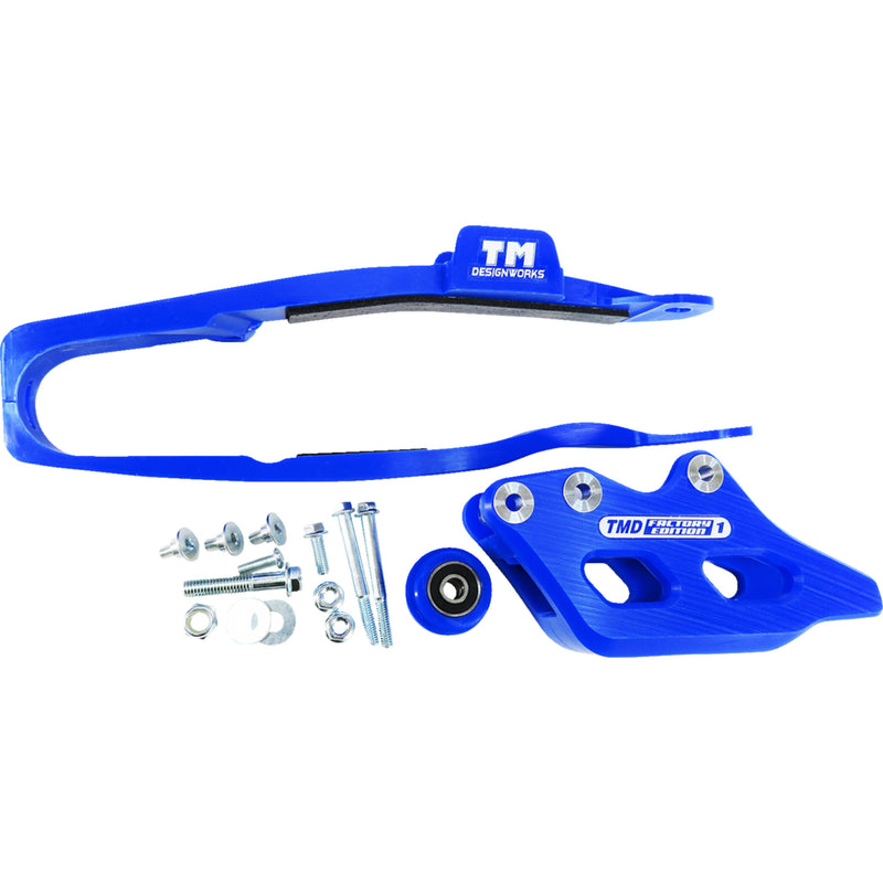 T.m. Designworks Chain Guide And Slider Kit - YCP-OR9-BU Yamaha YZ 450 2023