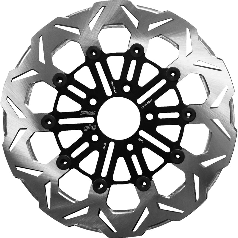 SBS Designed By Kodlin Brake Rotor - 7146E For Harley Pan America / Road Glide / Touring / Street Glide 2021-2026