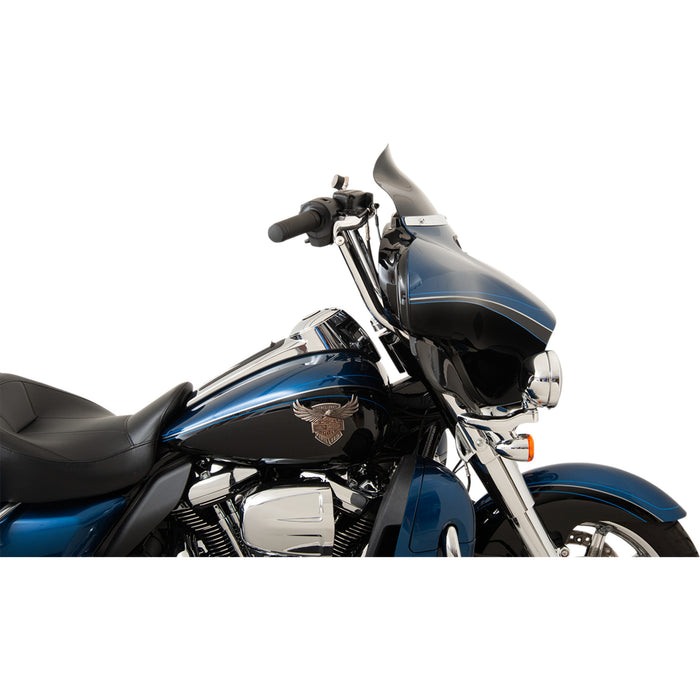 KLOCK WERKS 2310-0475 KW050102002014 Flare™ Bagger Windshield - 6.5" - Black - FLHT '14+