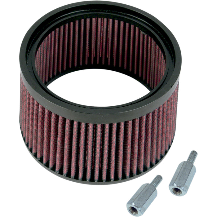 S&S CYCLE 1011-2766 170-0127 Optional Stealth Hi-Flo Filter Kit (1" Taller)