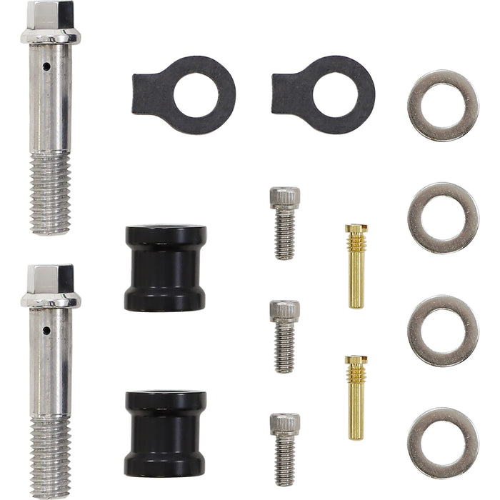 JOKER MACHINE 1010-0930 10-202B High-Performance Air Cleaner Assembly Kit - Finned Black