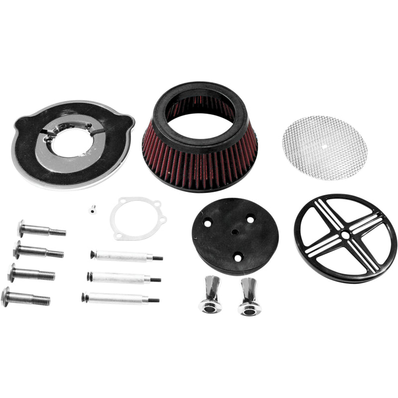 Baron Big Air Kit (BAK) XXX Air Cleaner - BA-2341-00B Yamaha V-Star 1100 1999-2009