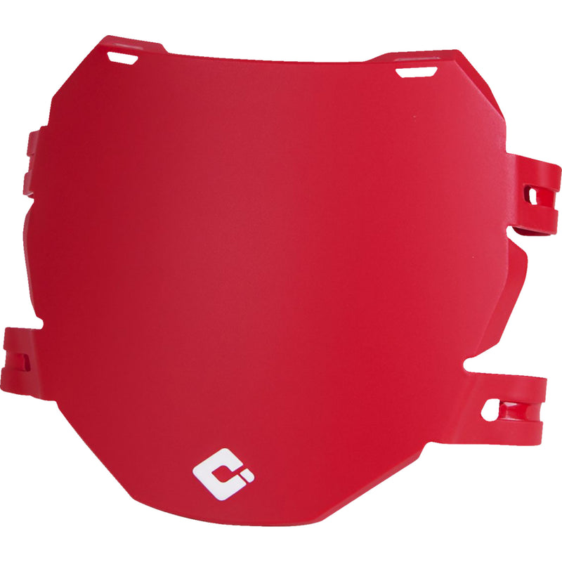 ODI 0520-3804 D70DP-R Signature Downhill Number Plate Downhill Number Plate - Front - Aaron Gwin - Red