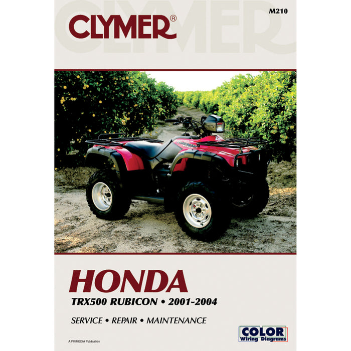 CLYMER 4201-0062 CM210 ATV Repair Manual — Honda Manual - TRX500 Rubicon