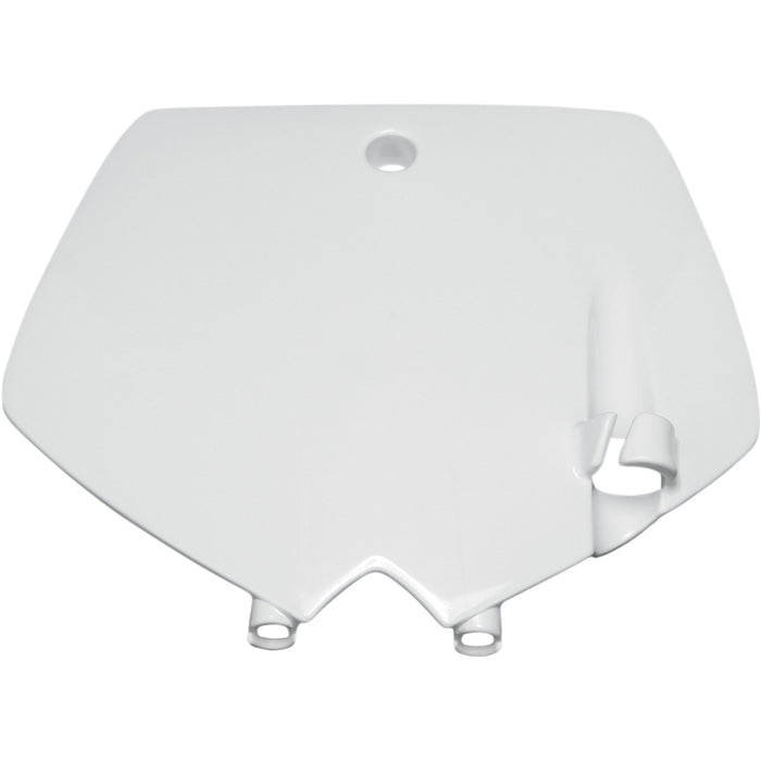UFO 0520-0694 KT03071-047 Replacement Front Number Plate Front Number Plate - White