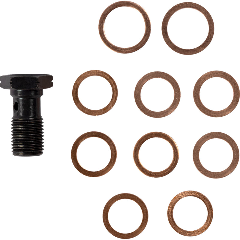 LA Choppers Brake Line Kit Midnight - LA-8059B19M For Harley Touring 2023-2026