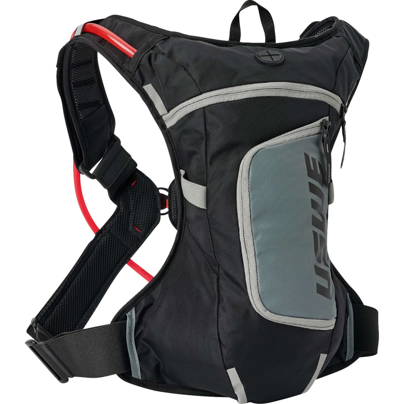 USWE 3519-0113 204059001 Moto Hydro 4L Hydration Pack Moto Hydration Pack - 4L - Black/Gray