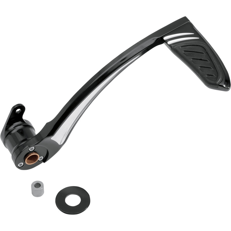 Performance Machine (pm) Contour Brake Pedal - 0032-1080-BM For Harley Touring 1997-2007