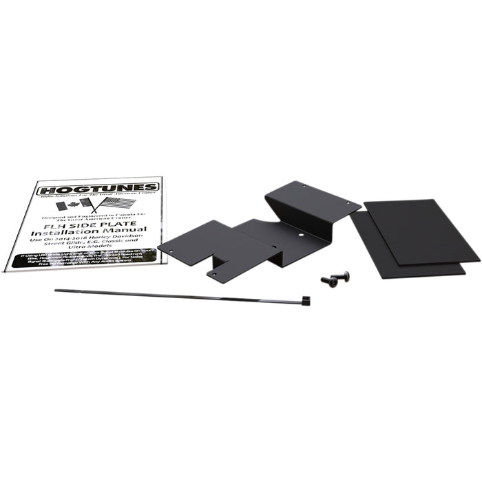 HOGTUNES 4405-0531 FLH SIDE PLATE-RM Amplifier Mounting Plate Amplifier Side Mounting Plate