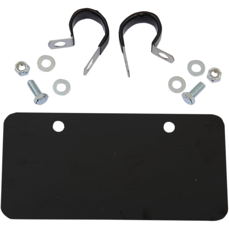 MOOSE OFFROAD 2030-1222 P28-6830B License Plate Holder black