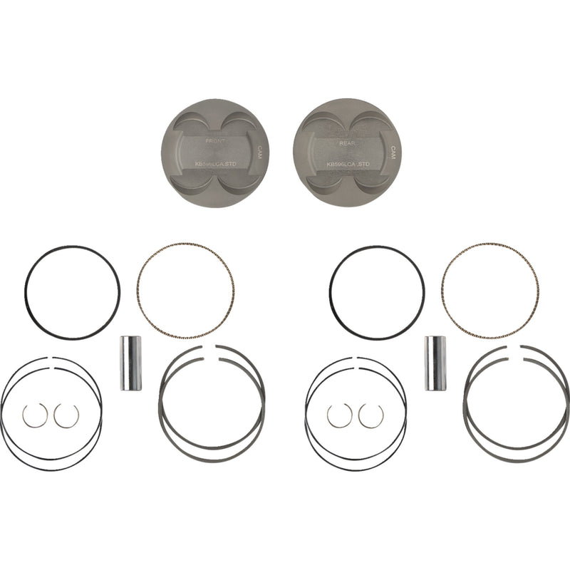 KB Performance Piston Kit - KB596LCA.STD For Harley Motorcycles 2017-2026