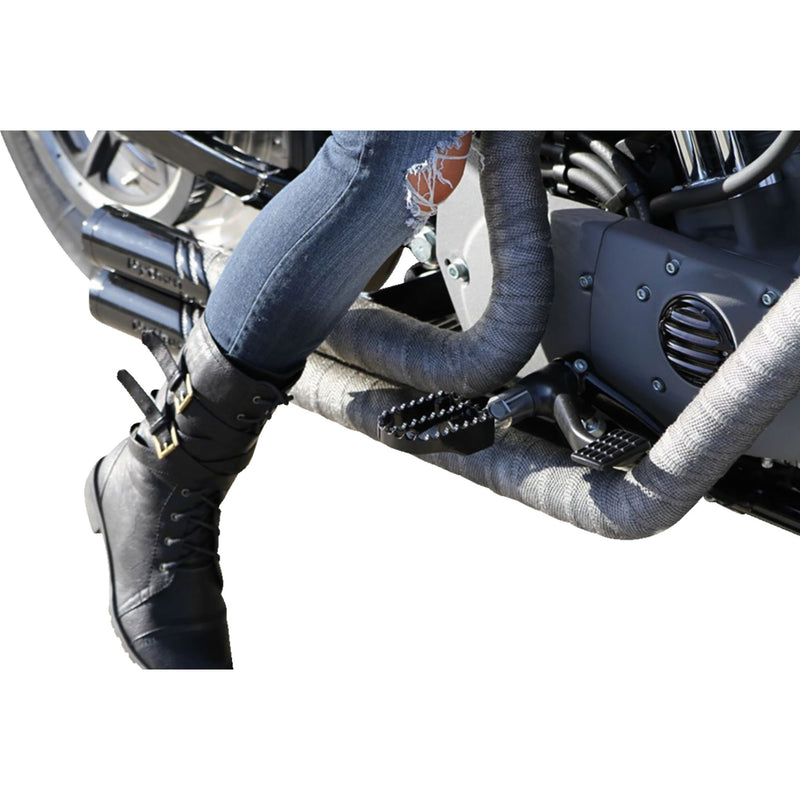 Burly Brand MX Footpegs - B13-1009B For Harley Motorcycles 1997-2026