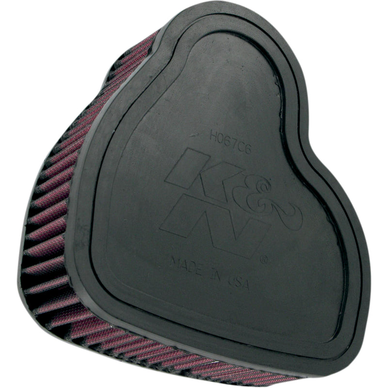 K & N High-Flow Air Filter - HA-1330 Honda VTX1300S / VTX1300C / VTX1300R / VTX1300T 2003-2009
