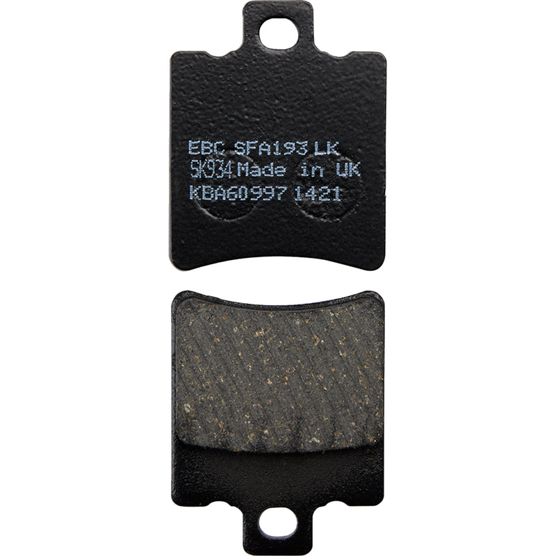 EBC Brake Pad - SFA193 For Aprilia Motorcycles 1995-2014 | Malaguti Phantom 50 / Ciak 50 / Jetline 50 / Firefox 50 1998-2004