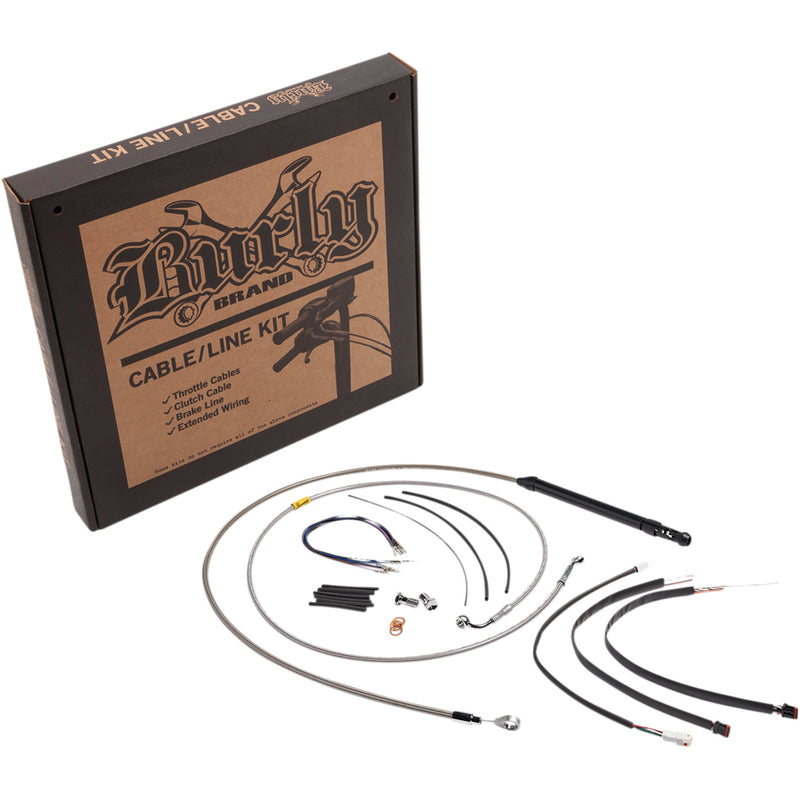 Burly Brand Standard Cable Kit - B30-1243 For Harley Softail 2018-2024