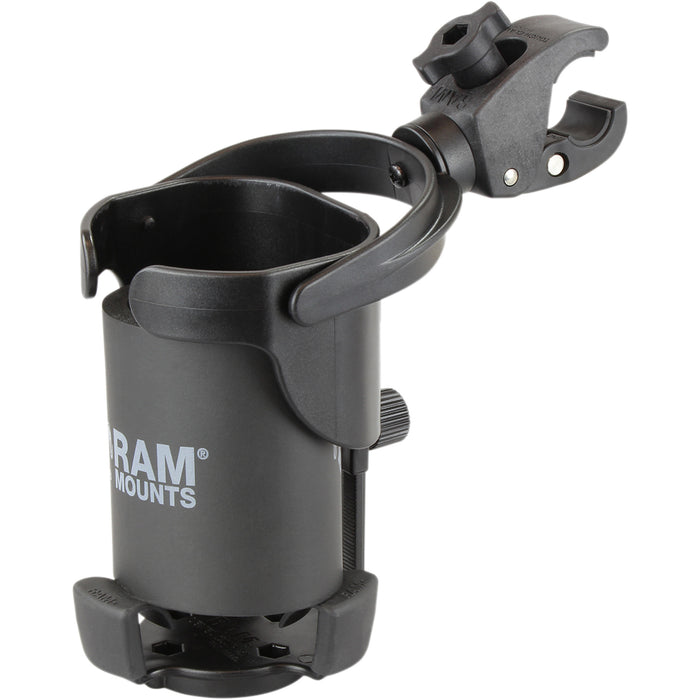 RAM MOUNTS 0636-0127 RAP-B-417-400U RAM® Level Cup™ XL with Small Tough-Claw™ Drink Holder - Level Cup™ - XL - Tough-Claw™ - Small