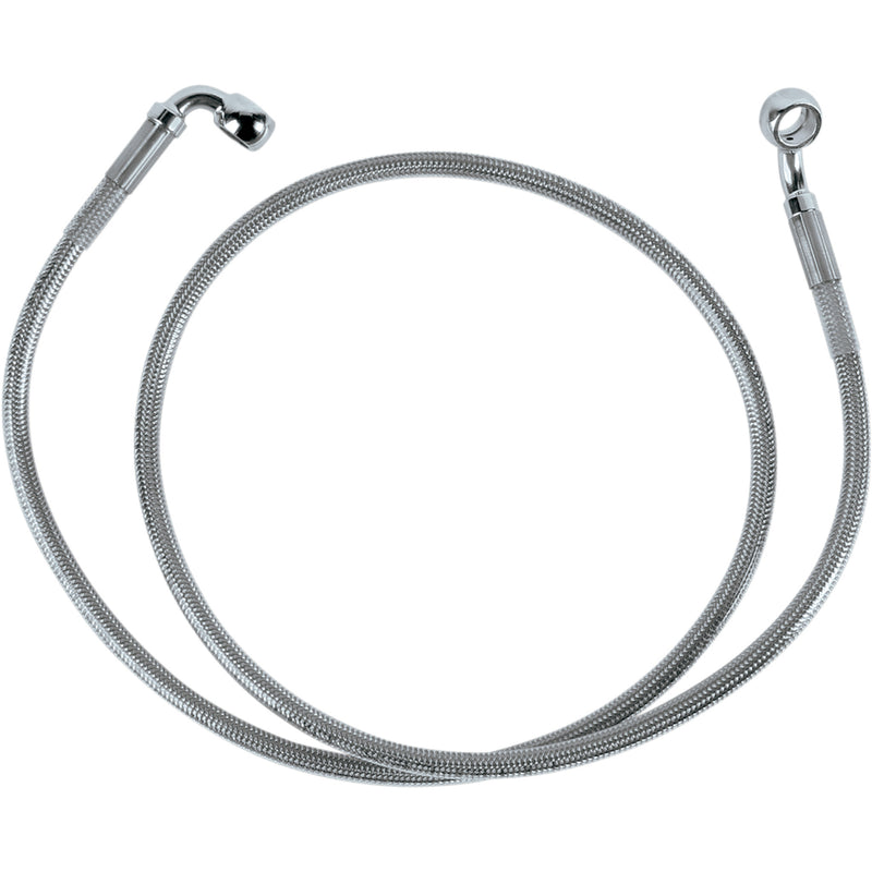 Drag Specialties Brake Line - 1204-2735 For Harley Dyna Low Rider 2001-2005