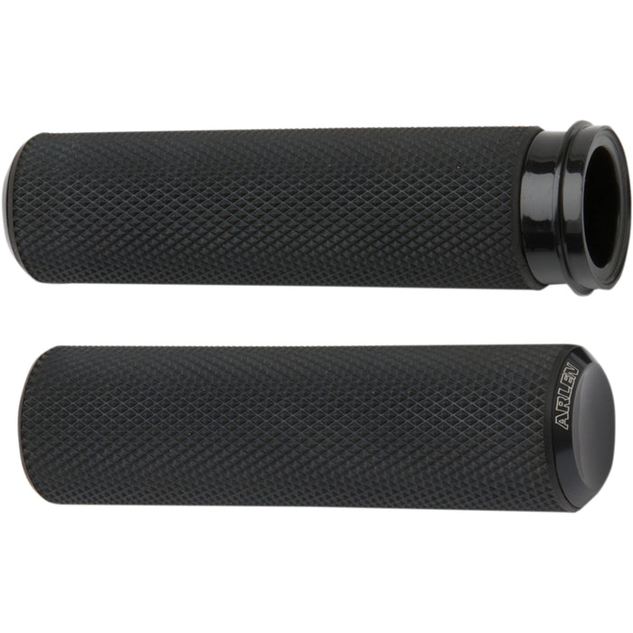 ARLEN NESS 0630-1044 07-327 Fusion Knurled Grips - TBW - Black