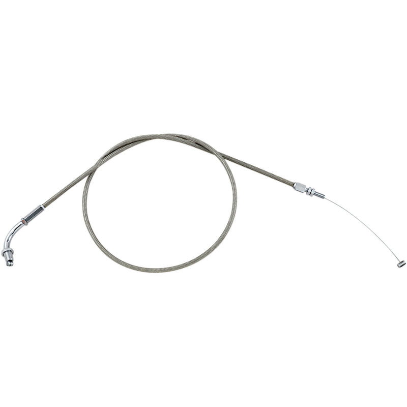 MOTION PRO MP62-0302 62-0302 Armor Coat Stainless Steel Throttle/Idle Cable for Cruisers pull - honda