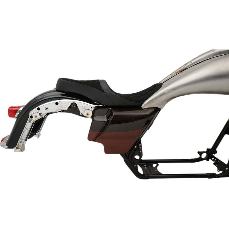 Drag Specialties Touring Seat - 0801-1076 For Harley Touring 2008-2023