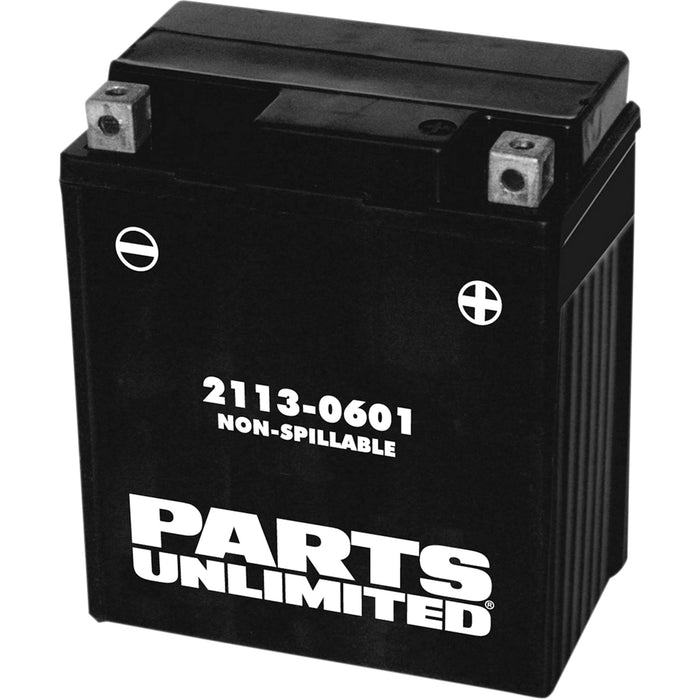 Parts Unlimited Battery - 2113-0601 For Kawasaki 140 2008-2020