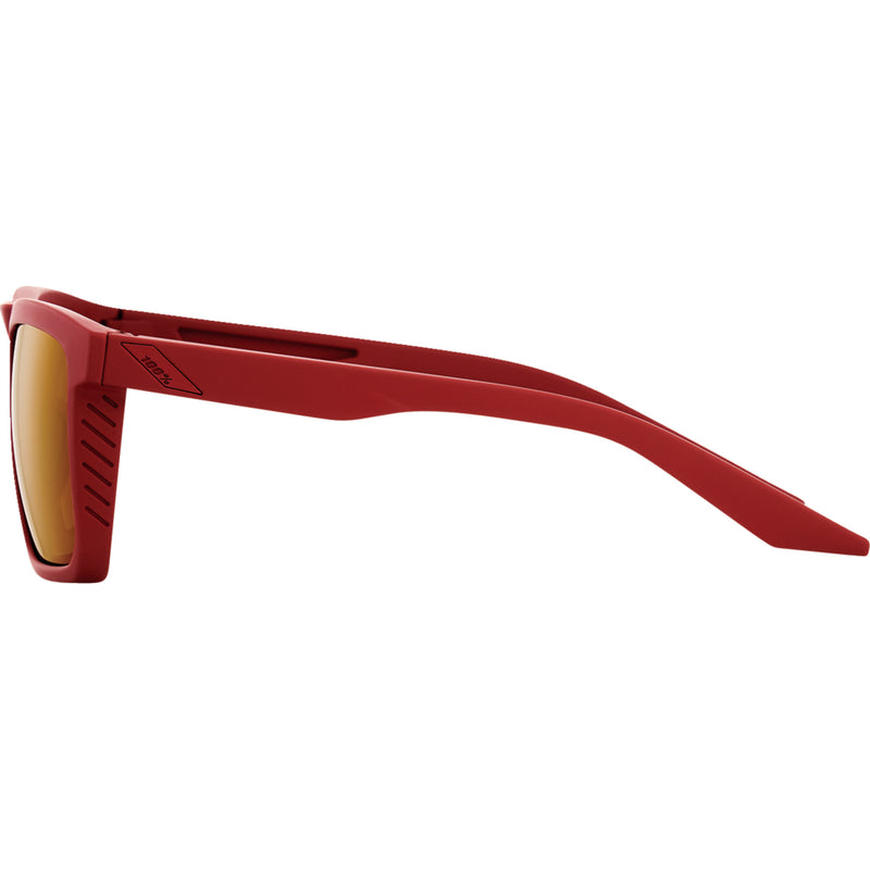 100% 2610-1253 61038-392-73 Renshaw Sunglasses Renshaw Glasses - Crimson - Bronze