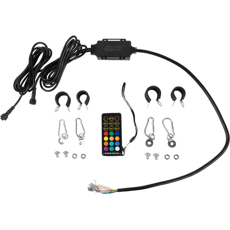 MOOSE OFFROAD 2040-3448 SB-CHSBTR-132-PU Whip Light chase - 3' - rgb - bluetooth