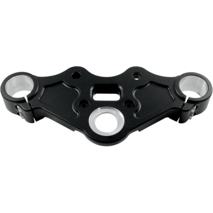 TODD'S CYCLE 0408-0297 TT-1005 Black Line 41 mm Top Triple Tree Blackline Top Triple Tree - 41 mm - Flat Black - '11-'13 FXS