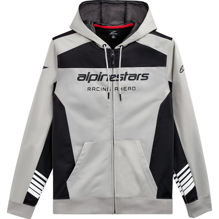 ALPINESTARS 3050-6040 1230531001900M Sessions II Hoodie Sessions ll Hoodie - Silver/Black - Medium
