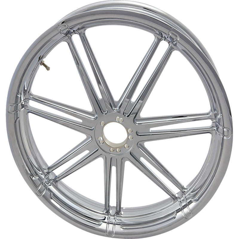 ARLEN NESS 0210-0351 71-533 7-Valve Forged Billet Rim - Front - Chrome - 21x3.5
