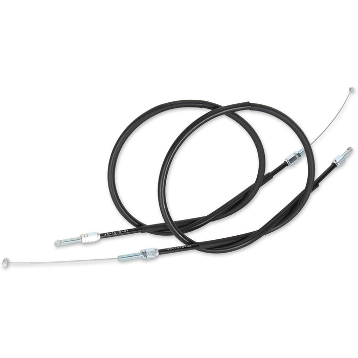 MOOSE OFFROAD 0650-1199 45-1025 Black Vinyl Throttle Cable Throttle Cable - Honda