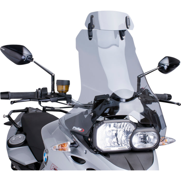 PUIG HI-TECH PARTS 2302-0147 6319H Multi-Adjustable Visor Clip-On Adjustable Visor - Universal