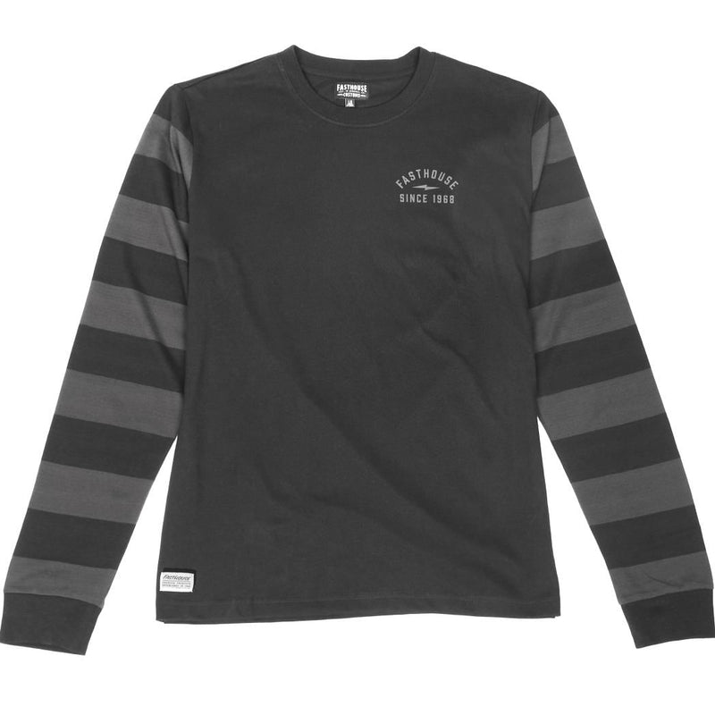 Fasthouse Blackout Yarn DYE LS TEE